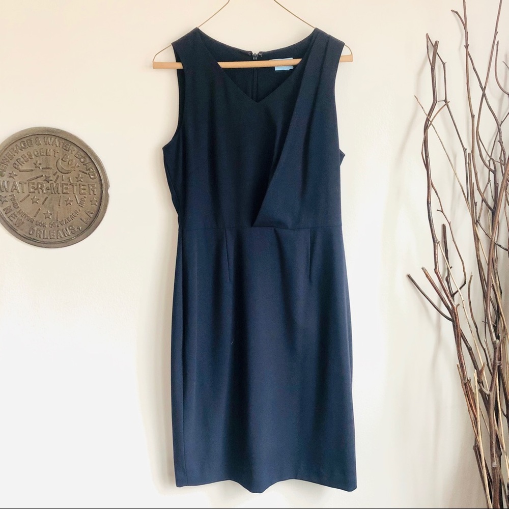 EUC Antonio Melani navy sleeveless dress perfect 6